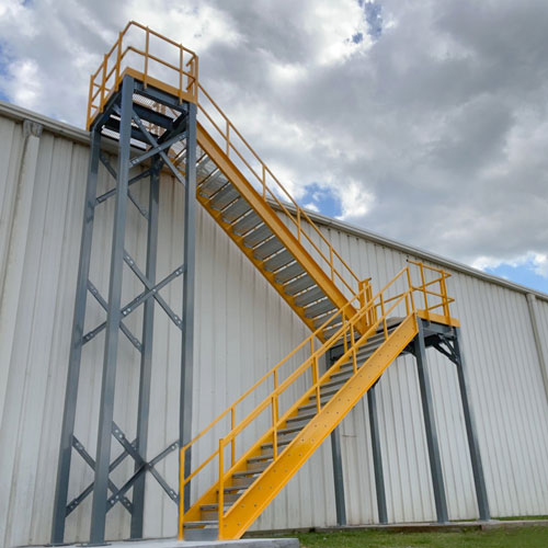 OSHA Stair Code  Industrial Metal Stairs for Employees