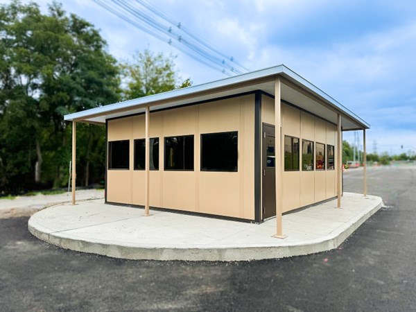 Custom Prefab Security Booth